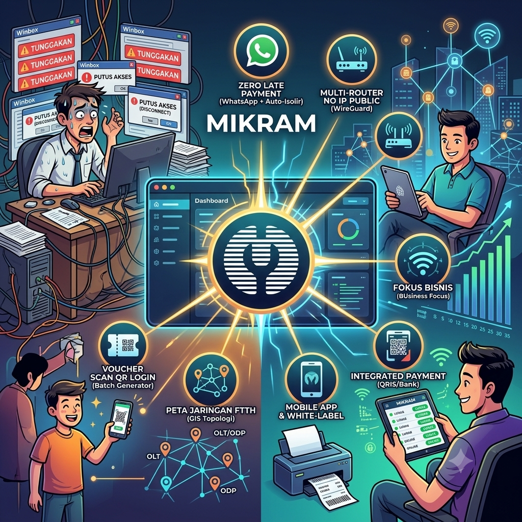 Mikram: Ketika Bisnis RT/RW Net Berhenti Jadi Kerja Manual