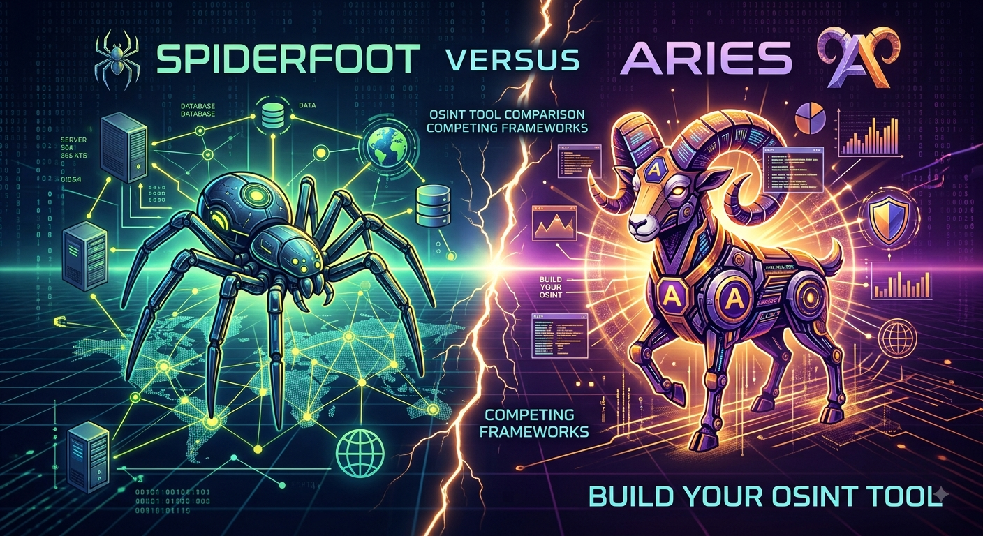 SpiderFoot VS ARIES